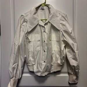 Storets White Women's bomber jacket